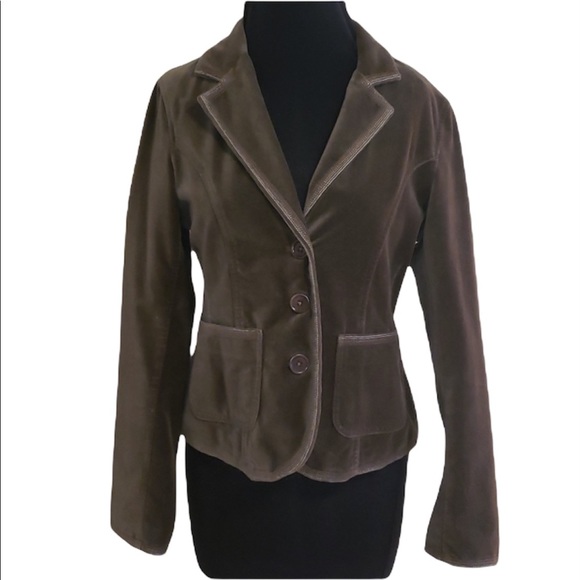 Boden Velvety Chocolate Brown Jacket Blazer 10 - Picture 4 of 11